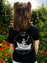 ITS MY TIME SKELETON BLACK TSHIRT